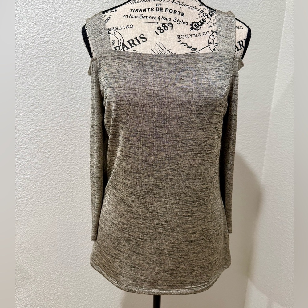 INC Off-Shoulder long sleeve shirt
